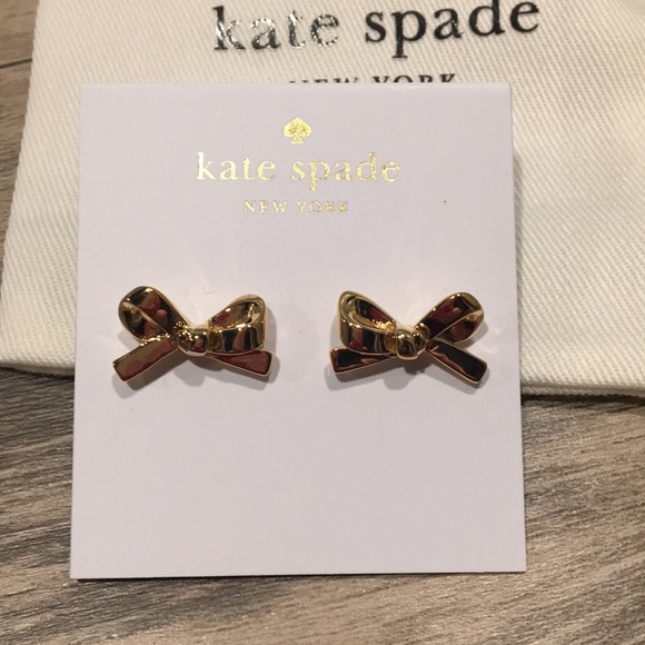 Kate Spade Bow Studs - Picture 2 of 4